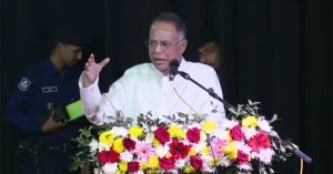 প্রথম সমাচার Prothom Somachar বিদ্যুৎ, জ্বালানি ও খনিজ সম্পদমন্ত্রী ইকবাল হাসান মাহমুদ টুকু সংসদে দেশের বিদ্যুৎ ও জ্বালানি খাত পুনর্গঠনে নবায়নযোগ্য জ্বালানির অগ্রাধিকার নিয়ে বক্তব্য দিচ্ছেন।