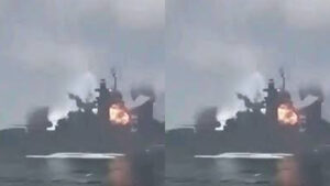 এবার মার্কিন সামরিক জাহাজে ইরানের হামলা