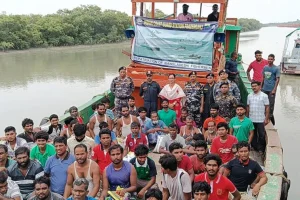 প্রথম সমাচার Prothom Somachar ভারতে আটক ৯১ জন বাংলাদেশি জেলের প্রত্যাবাসন।