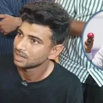 প্রথম সমাচার Prothom Somachar জাতীয় ক্রিকেট দলের খেলোয়াড় নাঈম হাসানকে ডিবি পরিচয়ে আটক ও থানায় মারধর-হেনস্তার অভিযোগের পর তার প্রতিকৃতি।