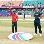 প্রথম সমাচার Prothom Somachar চট্টগ্রাম স্টেডিয়ামে বাংলাদেশ বনাম অস্ট্রেলিয়ার দ্বিতীয় টি-টোয়েন্টি ম্যাচে নাসুম আহমেদের উইকেট উদযাপন।