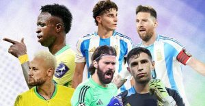 প্রথম সমাচার Prothom Somachar ফুটবল বিশ্বকাপে আর্জেন্টিনা ও ব্রাজিলের খেলোয়াড়দের শক্তি বিশ্লেষণ।