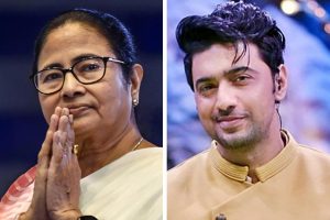 প্রথম সমাচার Prothom Somachar তৃণমূলের দলবদল জল্পনার মাঝে অভিনেতা-সাংসদ দীপক অধিকারী (দেব) মমতা ব্যানার্জীর প্রতি তাঁর আনুগত্য প্রকাশ করছেন।