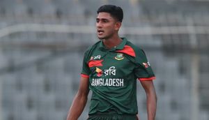 প্রথম সমাচার Prothom Somachar বাংলাদেশের তরুণ পেসার নাহিদ রানা, যিনি অস্ট্রেলিয়ার বিপক্ষে দুর্দান্ত পারফরম্যান্সের পর আইসিসি ওয়ানডে বোলিং র‍্যাঙ্কিংয়ে ২৩ ধাপ এগিয়েছেন।