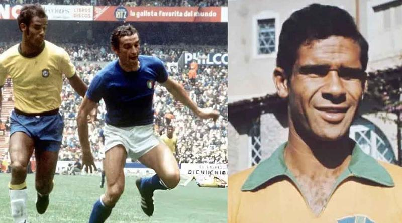 প্রথম সমাচার Prothom Somachar ব্রাজিলের কিংবদন্তি ডিফেন্ডার ও ১৯৭০ বিশ্বকাপজয়ী ব্রিতোর প্রতিকৃতি।