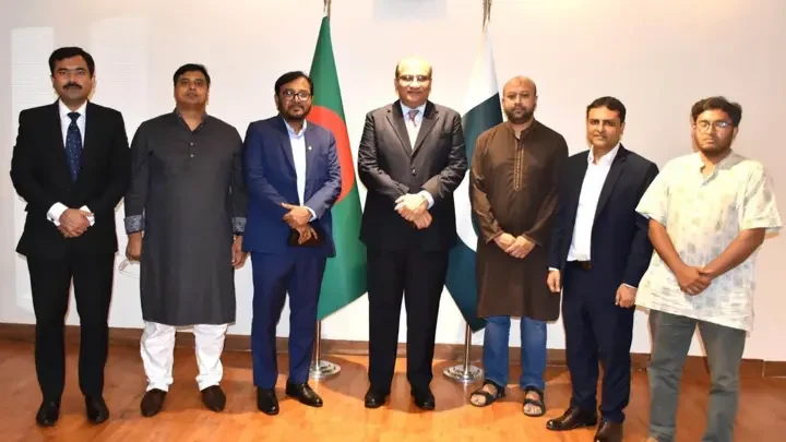 পাকিস্তান হাইকমিশনারের সঙ্গে এবি পার্টির সাক্ষাৎ