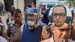 প্রথম সমাচার Prothom Somachar ডায়মন্ড ওয়ার্ল্ডের এমডি দিলীপ কুমার আগরওয়ালকে হত্যাচেষ্টা ও মানি লন্ডারিং মামলায় রিমান্ডে নেওয়ার চিত্র।