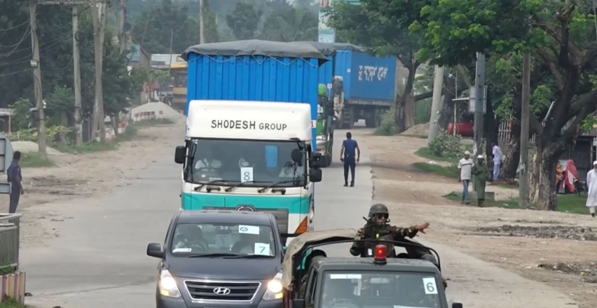 কঠোর নিরাপত্তায় রূপপুরে পৌঁছাল ইউরেনিয়ামের নতুন চালান