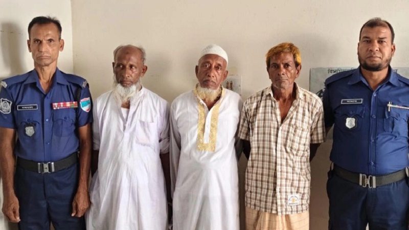 নাশকতা মামলায় আ.লীগের প্রবীণ ৩ নেতাকর্মী গ্রেপ্তার