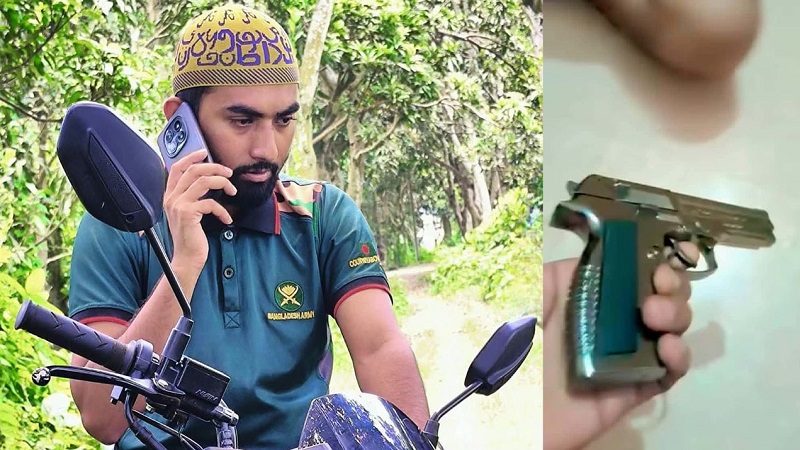 পাবনায় এনসিপি নেতা মুজাহিদের স্টোরিতে অস্ত্রসদৃশ বস্তু, তদন্তে পুলিশ