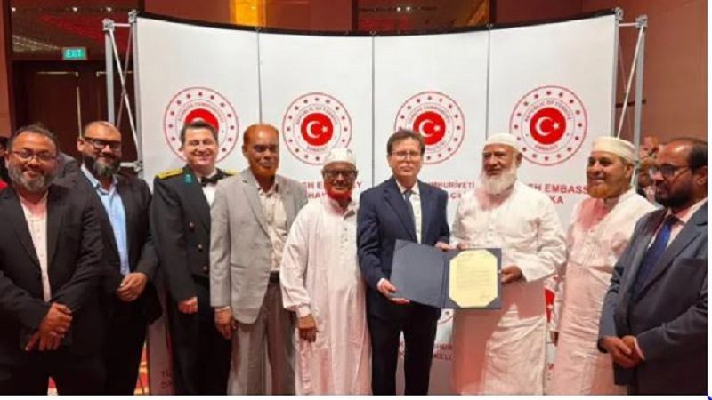 তুরস্কের জাতীয় দিবসের অনুষ্ঠানে জামায়াতে আমির