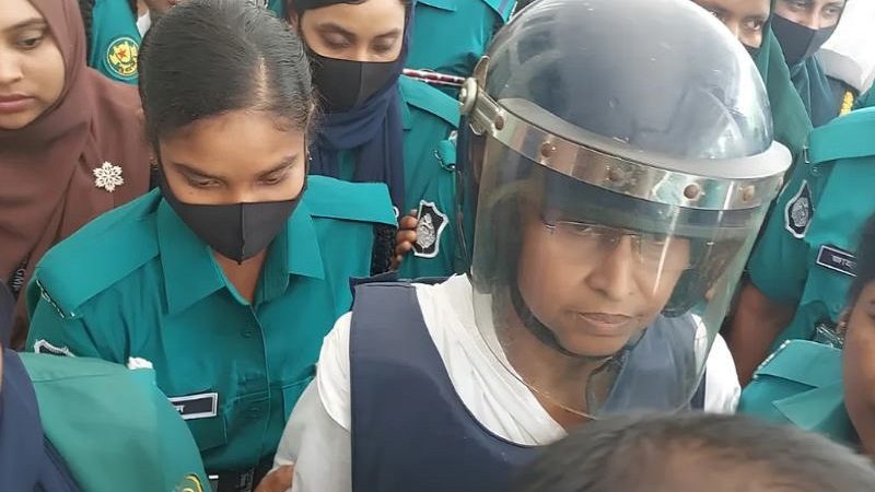 রিকশাচালক হাফিজুল হত্যা মামলায় রিমান্ড শেষে কারাগারে দীপু মনি